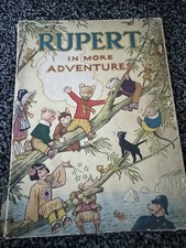 Rare! Vintage Old Rupert In More Adventures 1944