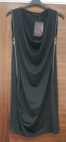Zibi london black lycra dress - zibi,