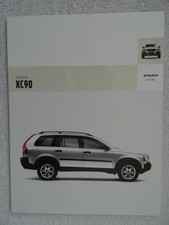 Volvo XC90 brochure 2004 - T6 S , SE, Executive, D5 S, SE, Executive. 43 pages.