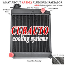 2-Rows Radiator For 1961-69 Austin Mini/ Mini Cooper 850 0.8L 1.0L 1.3L L4 MT