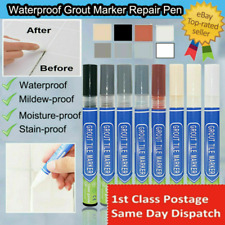 4 PACK Grout Pen Anti-Mould Tile Repair Kitchen Bathroom Shower UK
