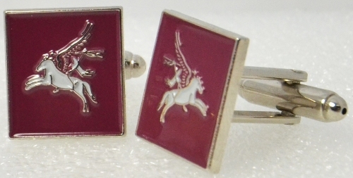 British pegasus cufflinks - british,