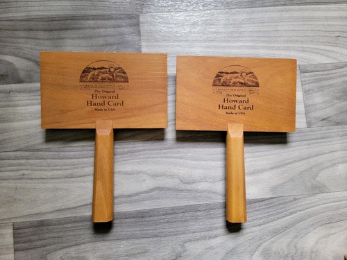 Howard hand carder - hand, set