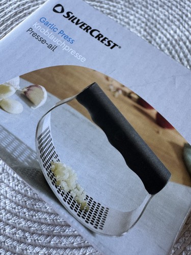 Stainless steel manual garlic - steel,