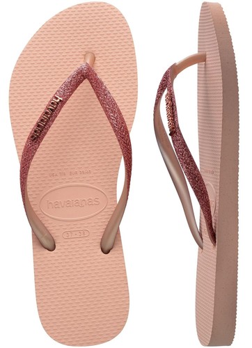 Havaianas slim glitter pink - slim,