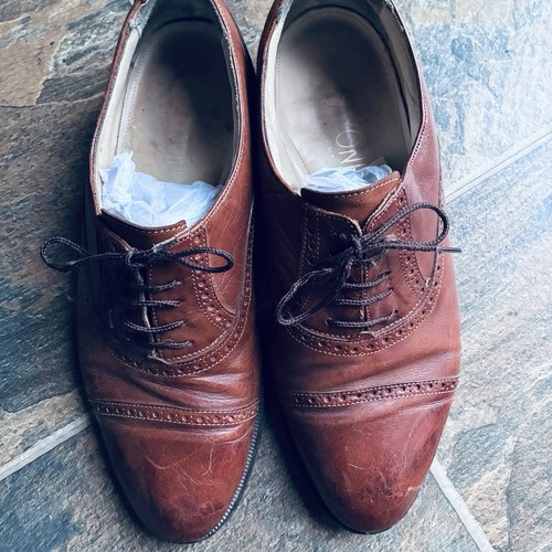 Saxone tan leather mens - tan,