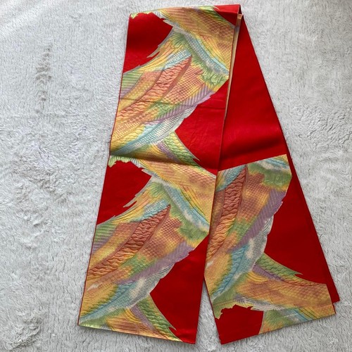 Hakata ori kimono obi - kimono, (sash)