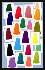 Cotton ready made petticoat underskirt with Indian saree shops in London UK 022