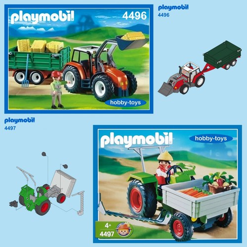 Playmobil farm tractors - farm,