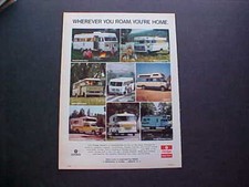 1973 Dodge Truck/Van Motor Home/Camper vintage '73 ad from private collection