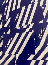 Pack of 25 x Ipswich Town FC Stickers - Flag Scarf  Badge ITFC Tractor Boys