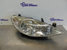 Peugeot 307 Headlight 02-06 Drivers Right Front Head Lamp Lens 9634507980