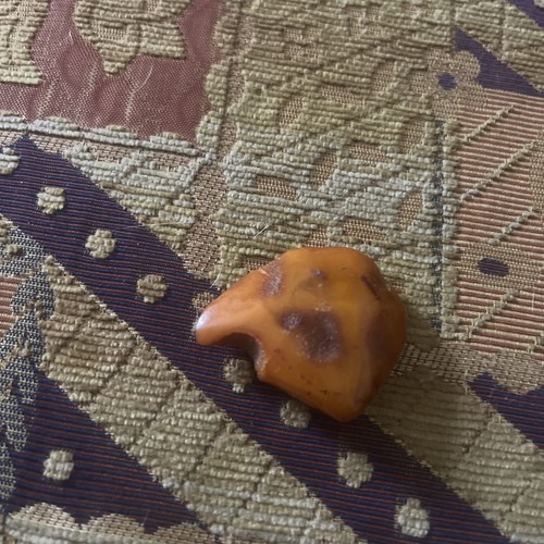 Vintage baltic amber brooch - vintage,