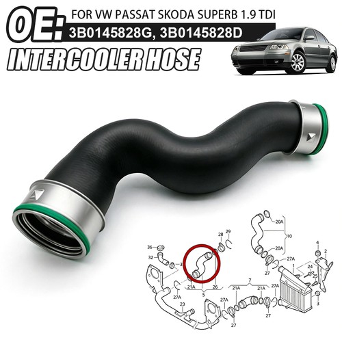 Intercooler turbo hose - intercooler,