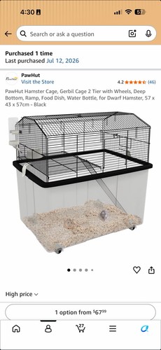 Hamster cage - hamster,