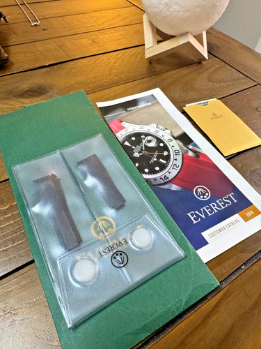 Everest rolex band black - rolex,