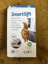 Catit Design SmartSift Replacement Liners - 12-pack For Pull-Out Waste Bin