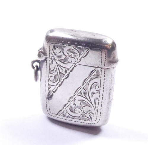 Edwardian vesta case - edwardian,