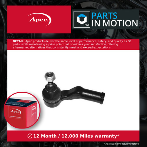 Tie track rod end - track,