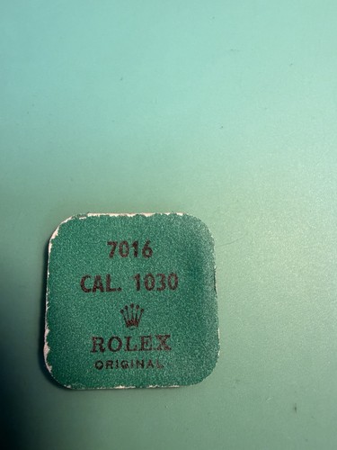 Vintage rolex nos - nos, parts