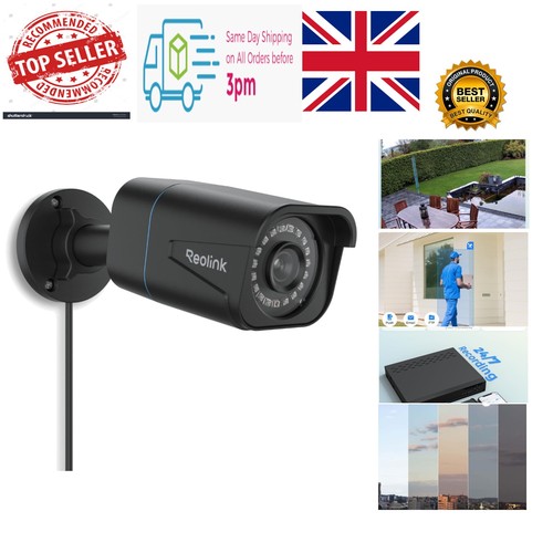 Poe camera outdoor cctv - 4k,