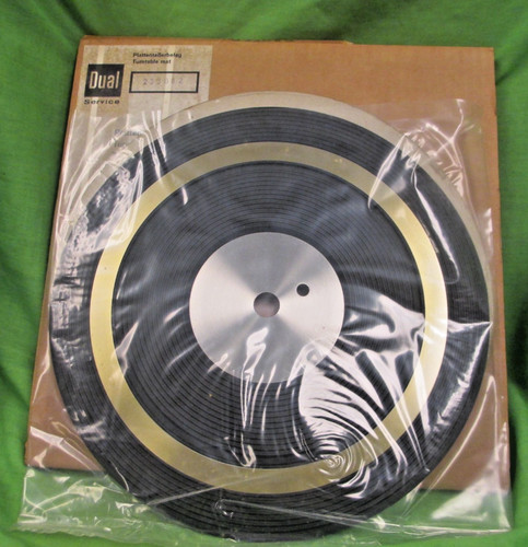 Turntable platter mat - pe,