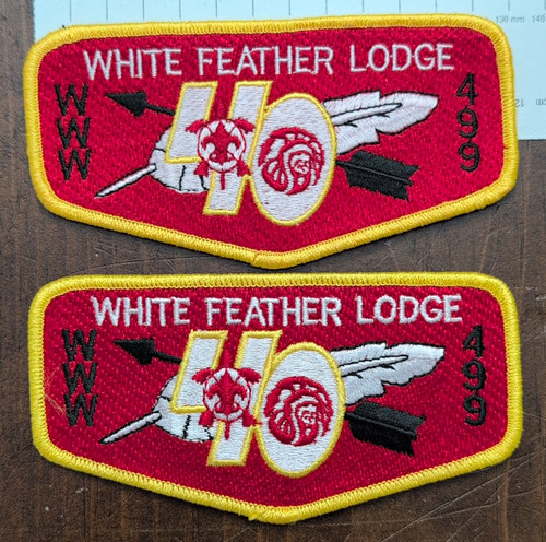 White feather lodge - white,