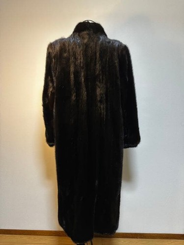 Saga mink long coat - coat, real