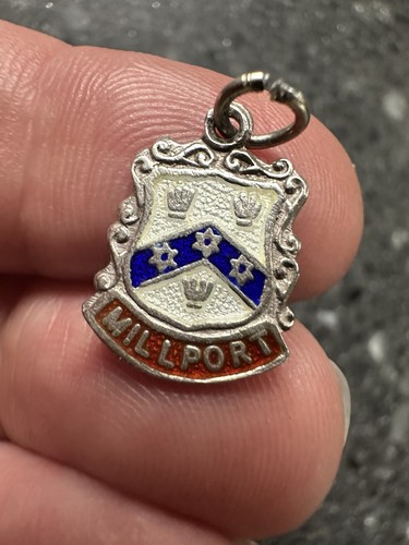 Vintage silver travel - vintage, shield