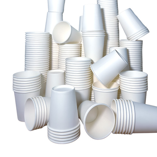 7oz white paper - white, cups