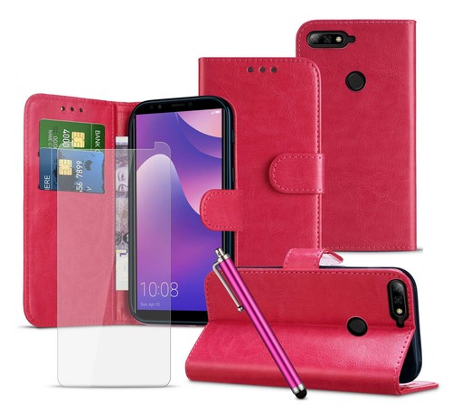 Flip leather wallet phone case - flip,