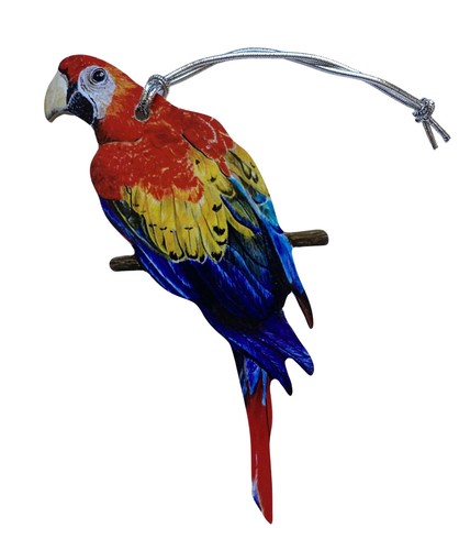 Scarlet macaw christmas tree - macaw,