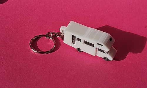 Motorhome campervan - 3d,