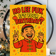 Funny birthday card joke - birthday,