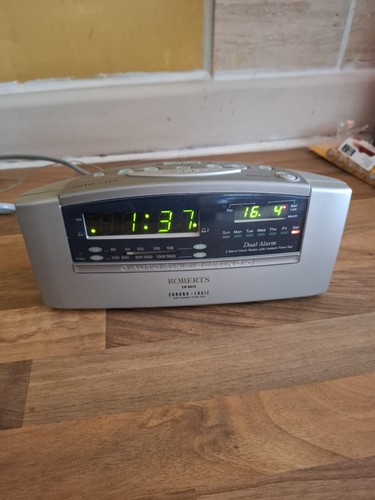 Roberts cr9915 dual alarm - roberts,