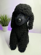Black Poodle plush soft