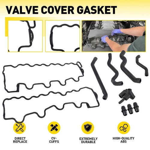 Valve cover gasket set for - cover, a