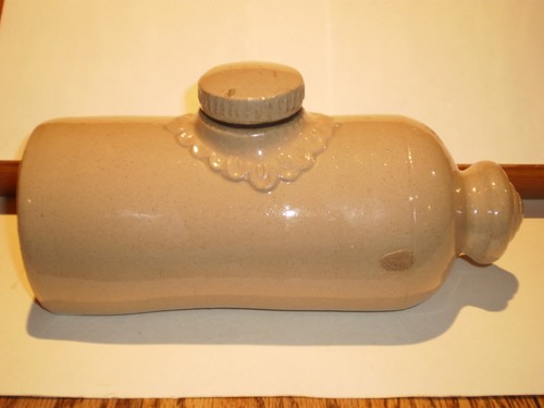 Vtg stoneware hot water - vtg,