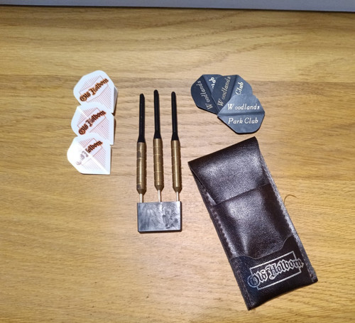 Old holborn darts set case - holborn,