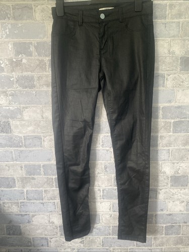 Oasis black leather look - black,