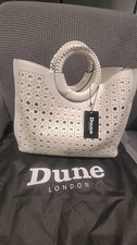 Dune London White Tote Handbag