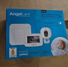 Angelcare 3-in-1 VIDEO MOVEMENT SOUND AC327 Baby Monitor & WIRELESS SENSOR PAD
