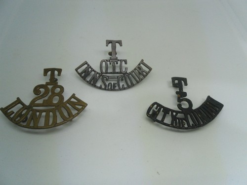 Wwi shoulder title - badges:, x