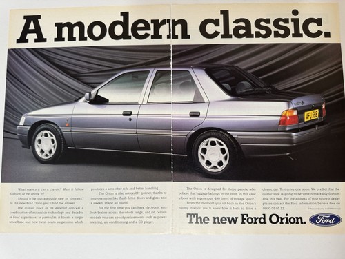 Original 1990 mk2 ford orion - mk2,