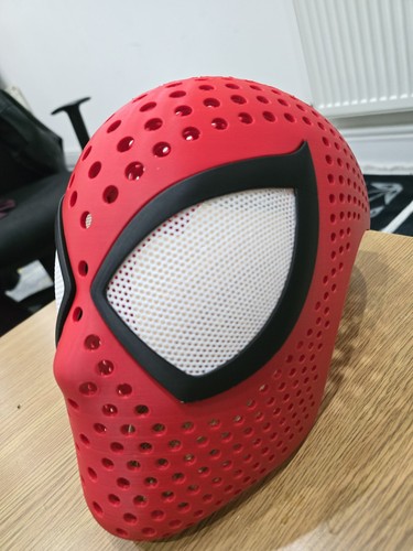Red printed superhero - printed,