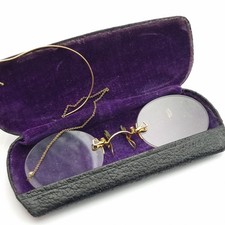 Antique Pince nez Frameless