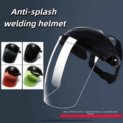 Transparent pvc safety faces - pvc,