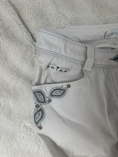Animo white Showjumping Jodhpurs/ Breeches. Size I 40 D 34.