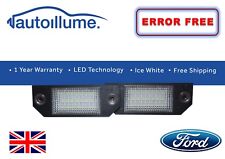 For Ford Focus Mk2 ST ZETEC S ZS LED Number Plate Lights Units