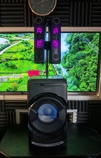 SONY MHC-GT4D Megasound DJ Party Subwoofer Sound System Bluetooth LED Lights